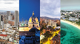 Timeline: Evolución del Turismo en Colombia década del 90