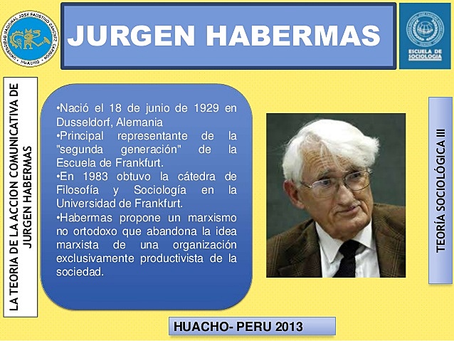Teoría Social Crítica de Jürgen Habermas