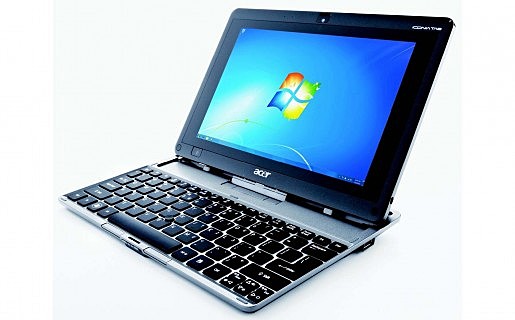 Computadora plegable convertible en tablet