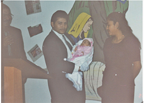 Mi Presentación en la iglesia