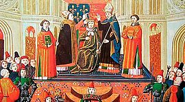 Timeline: Línea del tiempo: De San Agustín al Imperio Carolingio