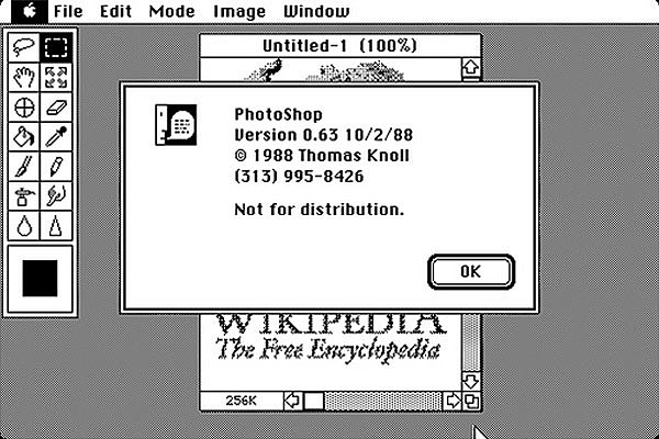 Photoshop is released