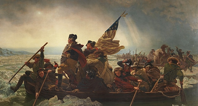 Washington's Christmas night surprise attack