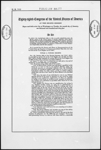 Civil Rights Act of 1957