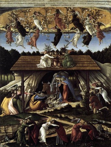 botticelli(birth of jesus)