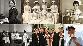 Timeline: Teorías de la evolución de la enfermería