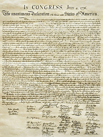 The Declaration of Independence