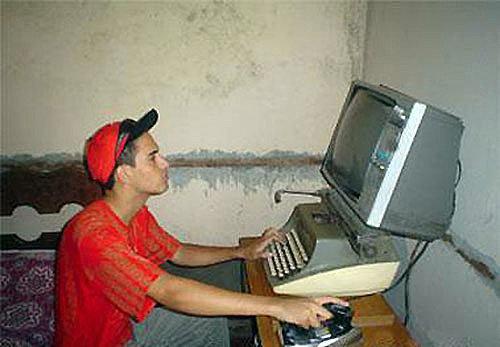 Máquina de escribir de TV