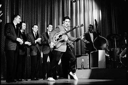 Elvis Presley’s first appearance on the Ed Sullivan Show