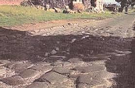 Construcción de caminos pavimentados en Europa