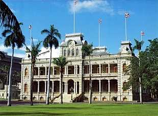Plantation at iolani palace
