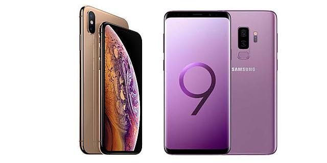 Galaxy s9+ vs iPhone XS max