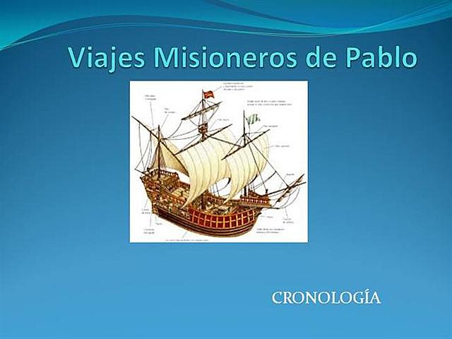 Primer viaje misionero de Pablo