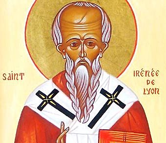 Padre de la iglesia Ireneo de Lyon