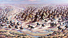 Timeline: Native American  war