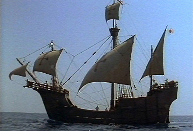 Kolombus überquert den Antlantik