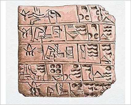 Cuneiform Writing