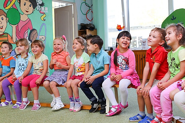 Erster Kindergarten Tag
