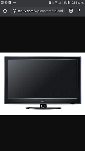 Primera televisión plana