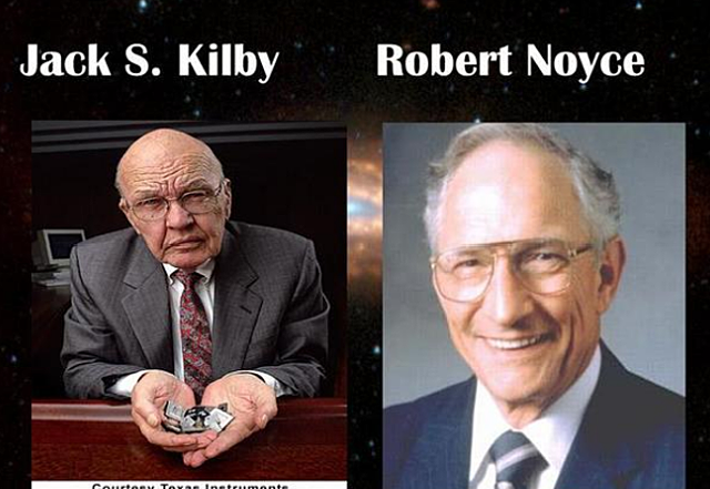 Robert Noyce y Jack Kilby