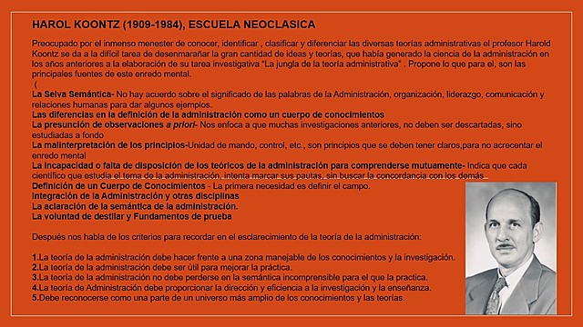 HAROL KOONTZ (1909-1984), ESCUELA NEOCLASICA