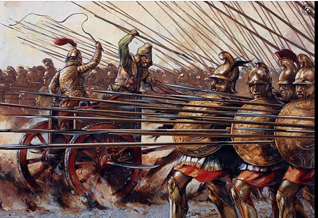 Se fue contra el imperio persa