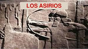 los asirios tienen un gran avance en el transporte y aprender a domesticar los caballos