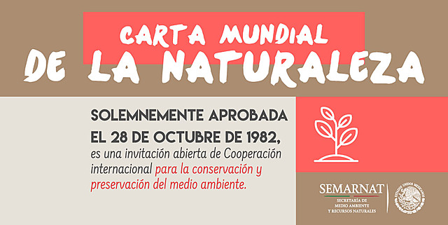 Carta Mundial de la ONU para la Naturaleza.