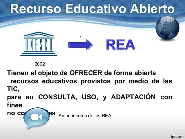 Concepto recursos educativos