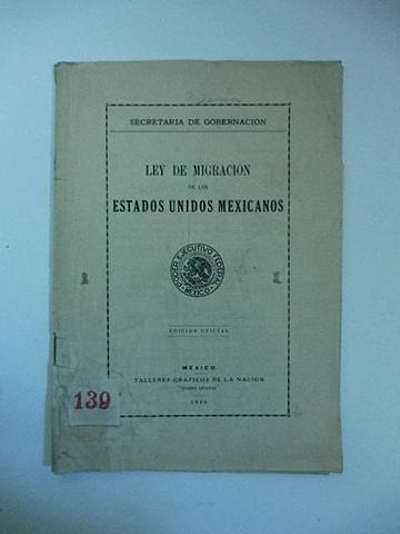 Reformulación de la Ley de Migración