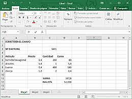 EXCEL 2016