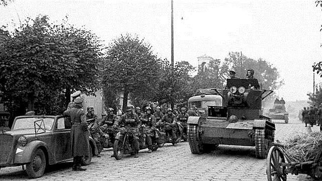 Inicio de la Segunda Guerra Mundial