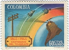 1864 Telégrafo en Colombia