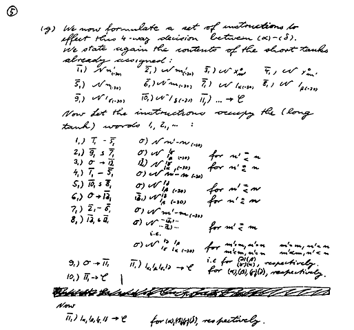 Primeros algoritmos de von Neumann