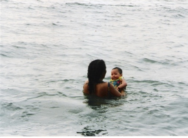My first trip to the beach