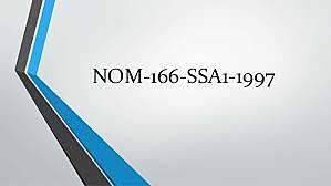 NOM-166-SSA1-1997