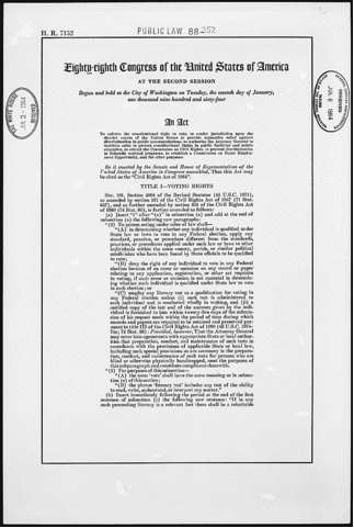 Civil Rights Act of 1957