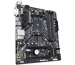 Micro ATX: Gigabyte micro ATX B450M DS3H.