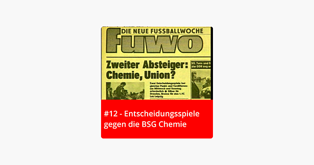 #12 – Entscheidungsspiele gegen die BSG Chemie