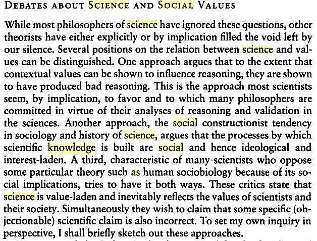 First published book: Science as Social Knowledge