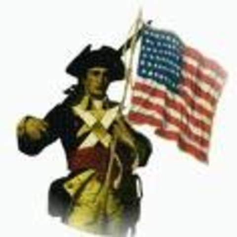 Jackson enlists in the Revolutionary Army