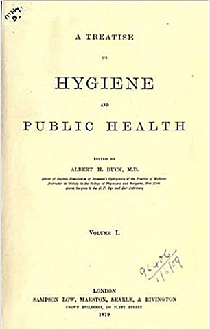 A. H. Buck publica Hygiene and Public Health