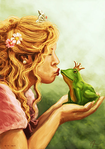 Kiss the frog