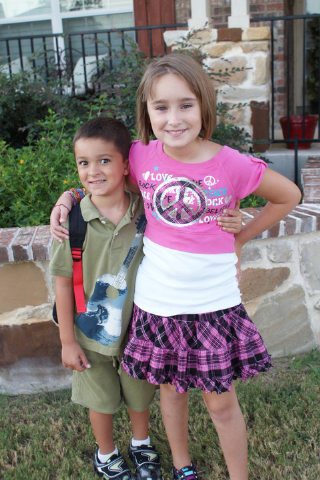 The first day of third grade