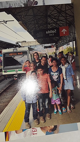 CONOZCO POR PRIMERA VEZ EL METRO