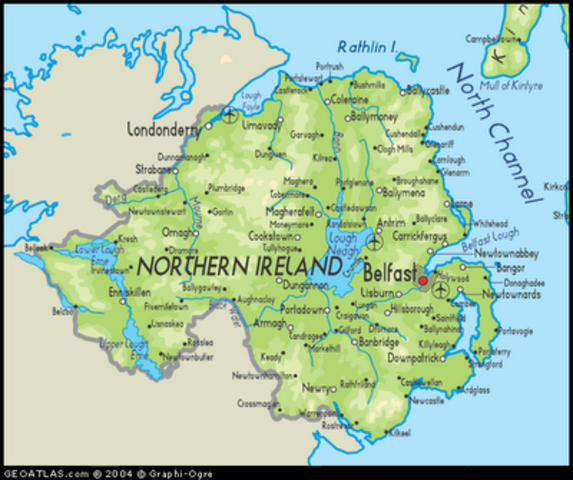 Northern Ireland Becomes independent