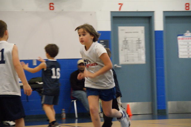 Me playing basketball