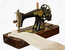 singer sewing machine, washing machine, and evaporated milk, make life easier at home