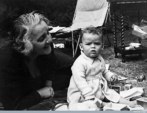 Ana Freud y Melanie Klein