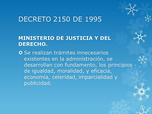 Decreto 2150 de 1995